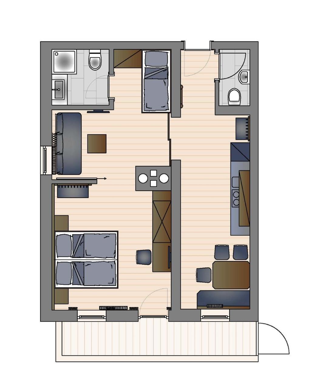 Das Gruenholz Aparthotel มึลบาค อัม โฮคเคอนิก ภายนอก รูปภาพ
